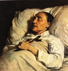 Henri Regnault Mme. Mazois ( The Artist s Great-Aunt on Her Deathbed ) oil painting image